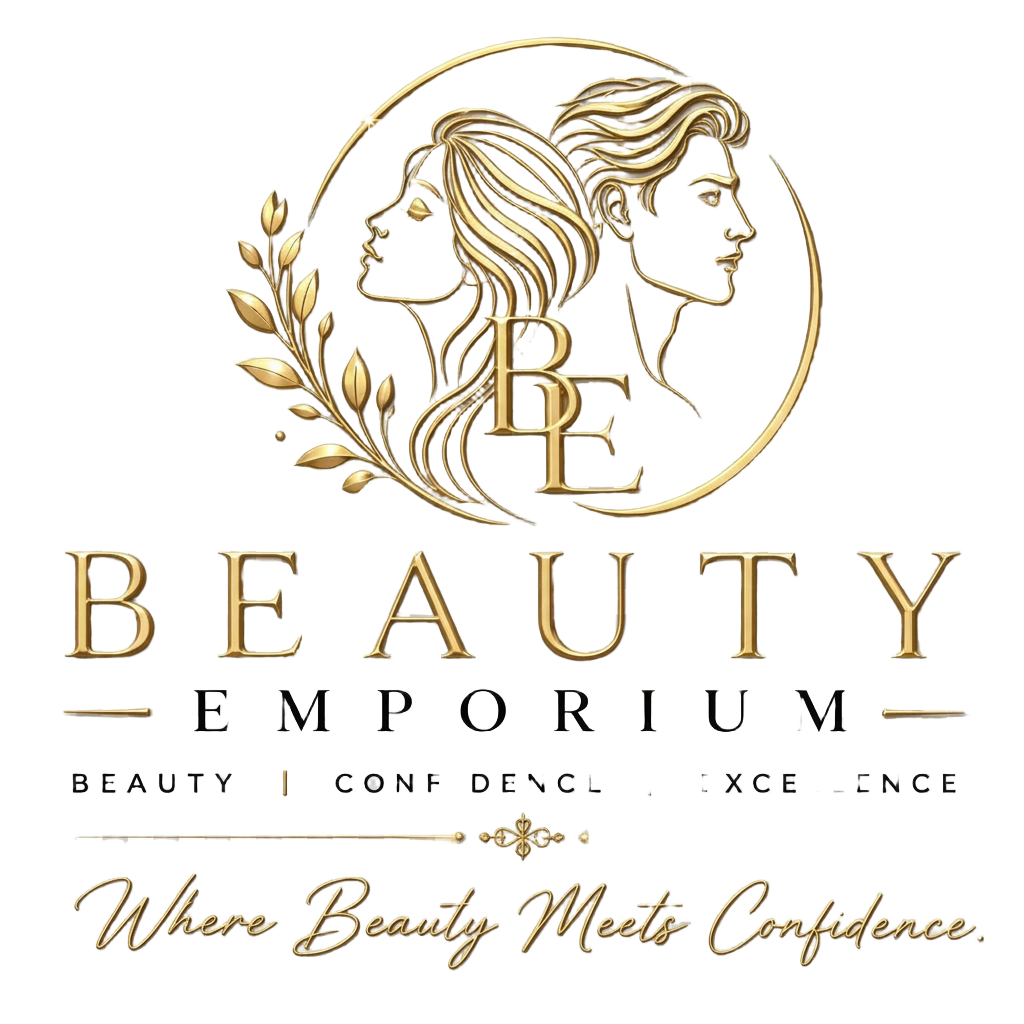 Beauty Emporium logo — where beauty meets confidence